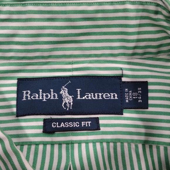 Ralph Lauren size 18/xxl long sleeve button down shirt - Picture 3 of 9